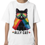 Ally Cat Support Equality Gender Shirt