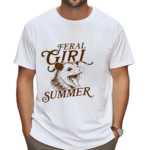 Raccoon Feral Girl Summer Shirt