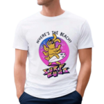 First Cat In Space Surf Bugs Beach Shirt