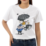 Crenshaw Skate Club Cop Car Attractive Shirt