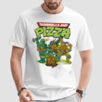 Ninja Turtle Fitness Dumbbells And Pizza