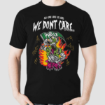 Philadelphia Mummer Parade Skeleton No One Likes Us And We Dont Care Shirt