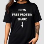 Rose Loves Folklore Boys Free Protein Shake Shirt