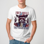 Racoon Just Chill The Fourth Out Shirt