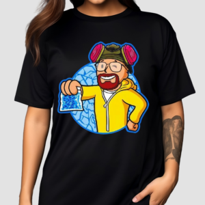 Breaking Boy Walter White Aka Heisenberg From Breaking Bad In The Style Of Vault Boy Shirt