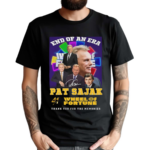 End Of An Era Pat Sajak 41st Anniversary Wheel Of Fortune Thank You For The Memories T Shirt