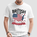 The British Blew A Thirteen Colony Lead American Flag Map Shirt