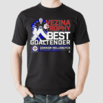 Connor Hellebuyck Winnipeg Jets 2024 Vezina Trophy Winner shirt