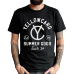 Yellowcard Summer Gods Tour 24 Shirt