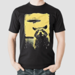 Raccoon Ufo Alien Shirt