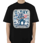 D Day 80th Anniversary Their Sacrifice Our Freedom 1944 2024 American Shirt