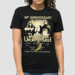 60th Anniversary 1964-2024 The Velvet Underground Signature Thank You For The Memories Shirt