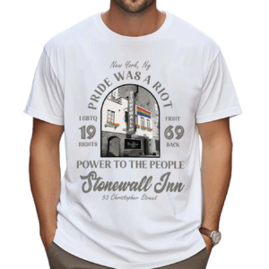 Stonewall Inn Pride Was a Riot LGBTQ History Pride Month 2024 Shirt
