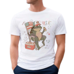 Funny Fourth Of July Patriotic Frog Shirt