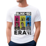 Blink 182 in Era Since 92 Crappy Punk Rock 2024 Shirt