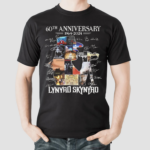 Lynyrd Skynyrd 60th Anniversary Music Legend 1964-2024 Signatures Shirt