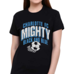 Charlotte Fc Mighty Black And Blue Shirt