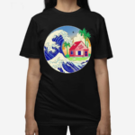 Kame Wave Dragon Ball And Hokusais The Great Wave Off Kanagawa Shirt