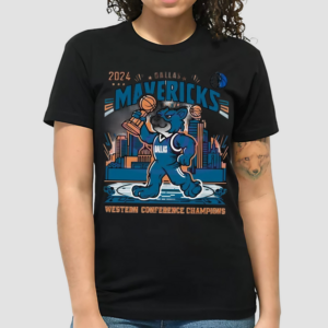 2024 Dallas Mavericks Mascot Abbey Road Western Conference Champions shirt