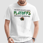 South Atlantic League Playoffs Greensboro Grasshoppers 2024 MILB Shirt