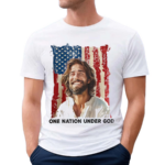 One Nation Under God American Flag Shirt