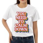 You Need To Calm Down Pride Parade Shirt