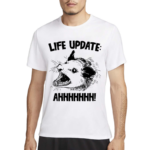 Raccoon Life Update Ahh 2024 Shirt