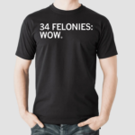 34 Felonies Wow Shirt