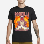 Poozilla Explosive Monstrous Diarrhea Poop Meme Shirt