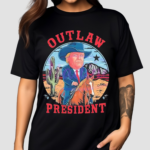 Funny Outlaw President 2024 Election Shirt