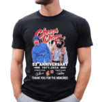 Cheech And Chong 53rd Anniversary 1971 2024 Thank You For The Memories Signature Shirt