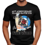 The Who 60th Anniversary Made In 1964 For 2024 Signatures Shirt