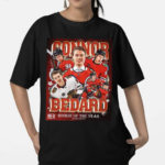 Connor Bedard Rookie Of The Year Open Ice Calder Trophy Winner Shirt