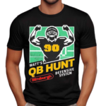 Watts Qb Hunt Defensive System Retro Game Shirt