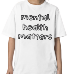 Jonah Marais Wearing Mental Health Matters Shirt