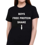 Rose Loves Folklore Boys Free Protein Shake Shirt