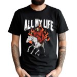 Fallinginreverse Store All My Life Reaper Horse Shirt