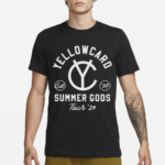 Yellowcard Summer Gods Tour 2024 Shirt