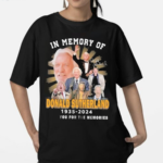 The Hunger Games 1935-2024 In Memory Of Donald Sutherland Shirt