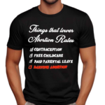 Chnge Things That Lower Abortion Rates Shirt