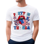 Fourth Of July Party In The USA Disco Ball Shirt