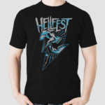 Hellfest 2024 Lightning Merch Festival In Clisson France From 27 30 June 2024 Full Lineup Shirt