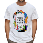 NWSL Unisex Pride Plays Here 2024 Pre Match Shirt