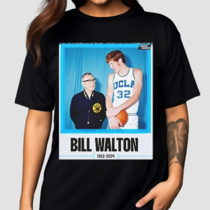 Rip City Icon And Basketball Legend Bill Walton 1952-2024 Television Sportscaster Played San Diego X Los Angeles Clippers And Boston Celtics Shirt