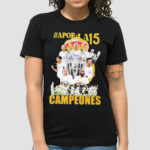 Real Madrid Apor La15 Campeones Shirt