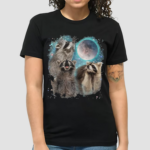 Anarchy 3 Racoon Moon Howling Raccoon Head Funny Essential TShirt