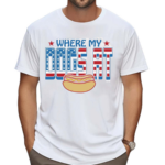 Where My Dogs At USA 2024 Shirt