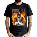 Poozilla Explosive Monstrous Diarrhea Poop Meme Shirt