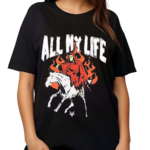 Death All My Life Reaper Horse Painting Shirt