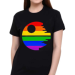 Harli Kane Rainbow Death Star Shirt